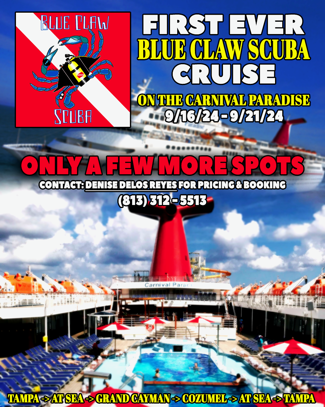 Blue Claw Scuba Cruise